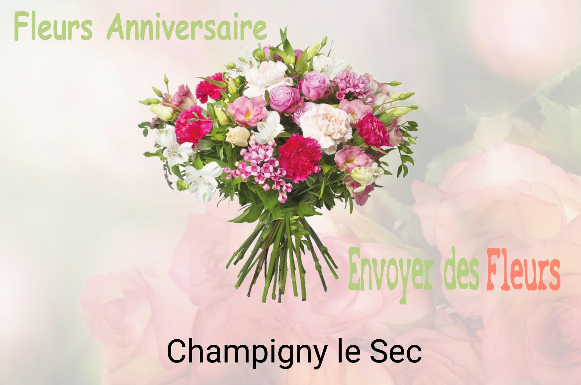 Bouquet de fleurs d’anniversaire livré à Champigny-le-Sec