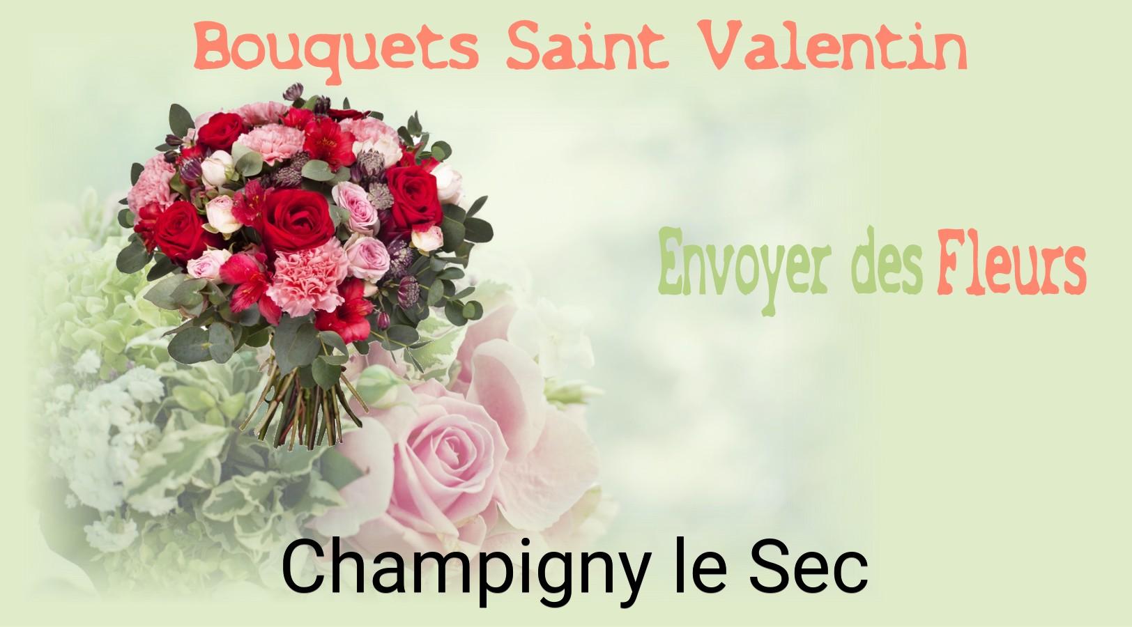 Roses de Saint-Valentin livrées à Champigny-le-Sec